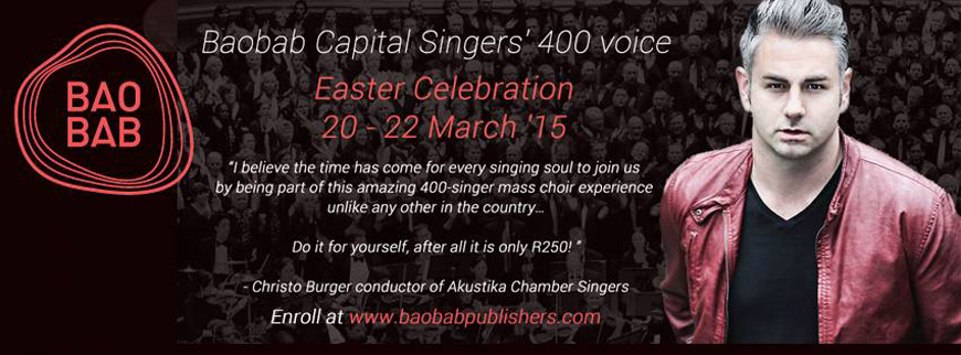 Capital Singers - Easter Celebration - 20, 21 & 22 March 2015