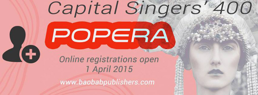 Capital Singers - Popera - 20 & 21 June 2015